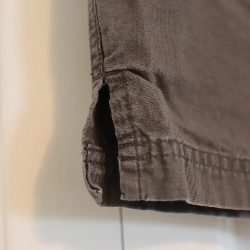 Columbia Cotton Casual Long Shorts Size 10 Grey - Picture 14 of 15